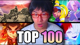 TOP 100 MOST POPULAR OSTS 🔥 REACTION [upl. by Akram]