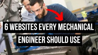 Top 6 Super Useful Websites For Mechanical Engineers 🛠 [upl. by Yot]