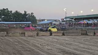 Wayne County fair 2024 figure 8 heat 2 [upl. by Noraha40]