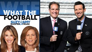 Yes Jim Nantz Is Truly Living His Dream Life  What the Football with Suzy Shuster amp Amy Trask [upl. by Gerardo]