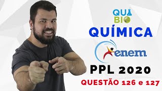 ENEM 2020 PPL  Questões 126 e 127  Ligações Intermoleculares [upl. by Gorga]