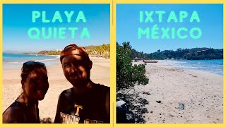 Playa Quieta in Ixtapa Mexico Is it the best beach [upl. by Annua]