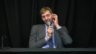 Dirk Nowitzkis press conference after his last game playing for the Dallas Mavericks [upl. by Berni392]