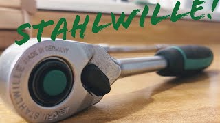 Stahlwille ratchet review  the German Snap On [upl. by Eelam640]