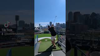 Upper Deck Golf Experience at PNC Park ⛳ pittsburgh upperdeckgolf8678 UDVids [upl. by Riti]