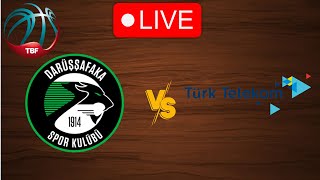 🔴 Live Darussafaka vs Turk Telekom  Live Play By Play Scoreboard [upl. by Airednaxela275]