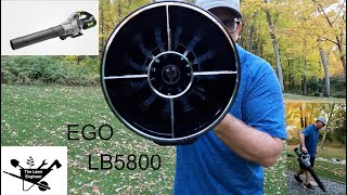 EGO Power Leaf Blower Review LB5800 Is Battery the Way to Go [upl. by Gio]