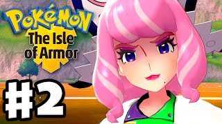 3 Trials Klara Battle  Pokemon Sword and Shield The Isle of Armor  Gameplay Walkthrough Part 2 [upl. by Kerby413]