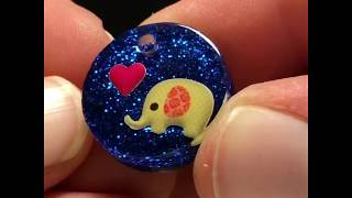 Easy UV Resin Pendant Tutorial Easy Resin Tutorial UV Resin Project UV Resin [upl. by Kenji]