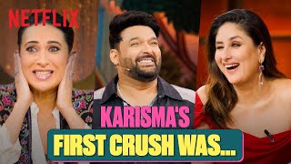 Kareena Kapoor REVEALS Karisma Kapoors First Crush in Bollywood  TGIKS [upl. by Ong]