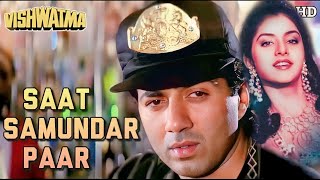 Saat Samundar Paar  Jhankar  Vishwatma 1992 Full Video Song [upl. by Acinoryt778]