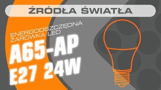 Żarówka LED A65AP E27 24W LEDLUMEN® [upl. by Salinas]