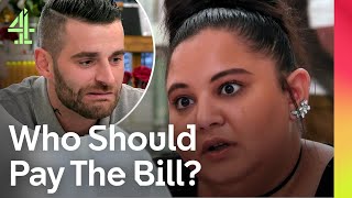 When Splitting the Bill Unleashes DRAMA  First Dates  Channel 4 [upl. by Evy391]