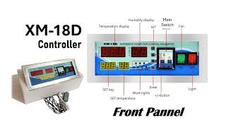 Build your Full AUTOMATIC Egg Incubator using XM18D Controller  XM18D Controller Wiring Diagram [upl. by Pierro]