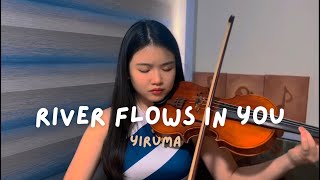 River Flows In You  Yiruma  Violin Cover by XJ Violin [upl. by Scarito]