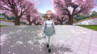 Play as custom Amai DL II Yandere Simulator [upl. by Zorana]