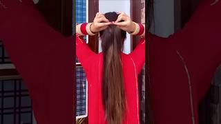 New hairstyle for girl✨👸 easyhairstyle girlhairstyle [upl. by Inalem]