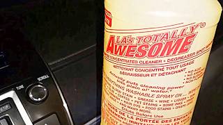 Clean Your Cars Dashboard With LAs Totally Awesome Cleaner [upl. by Irrol]