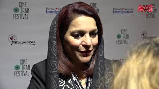 Tahmineh Milani in Cineiran  Tiff 2017 Toronto مصاحبه با تهمینه میلانی [upl. by Nauwaj]