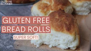 GLUTEN FREE BREAD ROLLS  Easy Recipe [upl. by Verdi886]