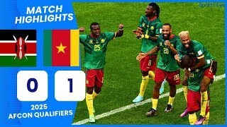 Cameroon vs Kenya 10 Highlights amp All Goals 2024 HD [upl. by Aihsekram]