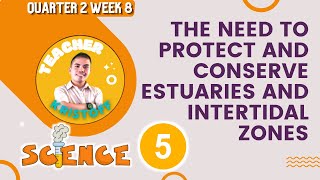 SCIENCE 5 Q2 WEEK 8  THE NEED TO PROTECT AND CONSERVE ESTUARIES AND INTERTIDAL ZONES [upl. by Maitund]