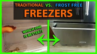 Frost Free Freezers Vs Regular Upright Freezers  Pros amp Cons amp How They Work [upl. by Ursel]