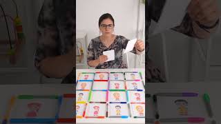 Sudoku din carioci si imagini cu copii  Activitati cu teacher Amalia de la Gradinita Online [upl. by Latouche]