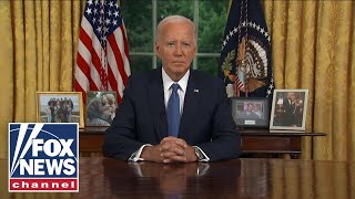 President Biden addresses the nation after dropping out of 2024 race [upl. by Claudy]