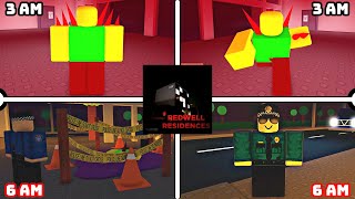 Weird Strict Redwell Residences  Full Walkthrough  Jumpscare  ROBLOX [upl. by Alvan494]