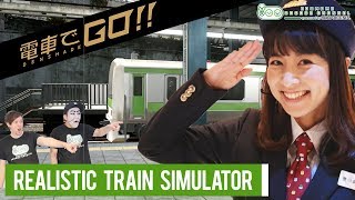 Super realistic Train Simulator DENSHA de GO [upl. by Acemat]