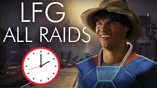 Can You Complete EVERY Raid w LFGs in 24 Hours  member [upl. by Cupo116]