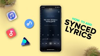 How to Add Synced Lyrics to MP3 Songs Any Music Player 2022 [upl. by Arriek]