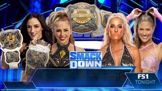 SMACKDOWN ALBA FYRE amp ISLA DAWN VS DIVAS WOMENS TAG TEAM CHAMPIONSHIP [upl. by French128]