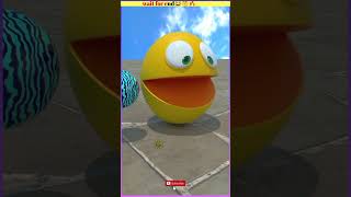 Funny Slapstick HD Animation PacMan😜😜funny shortsfeed pacman animation youtubeshorts [upl. by Lalitta295]