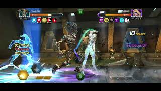 Mcoc Warlock vs Dezzler [upl. by Ayotan]