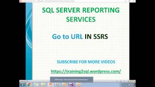 17 Go to URL IN SSRS  DYNAMIC URL IN SSRS  URL Parameters IN SSRS [upl. by Brooke]