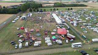 Holbeach Music amp Beer Festival Friday 5th August 2022 by drone [upl. by Marley794]