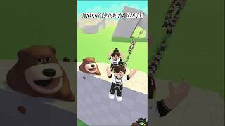 Freddy Fazbear amp Zeddax  Jumps roblox zeddax zeddaxgaming freddyfazbear [upl. by Huai145]