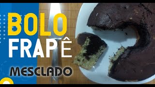 COMO FAZER BOLO FRAPÊ CHOCOLATE COM COCO BEM FÁCIL [upl. by Lais]