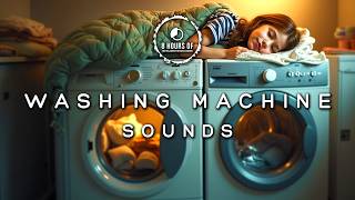 8 hours of washing machine sound  washing machine asmr bruit machine a laver and white noise [upl. by Maurer]