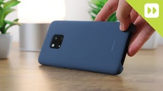 Official Huawei Mate 20 Pro Silicone Case Review [upl. by Uyekawa]