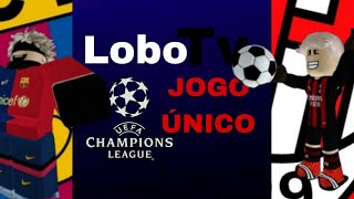 BARCELONA X MILAN  OITAVAS DA CHAMPIONS LEAGUE  LoboTv [upl. by Htezzil]