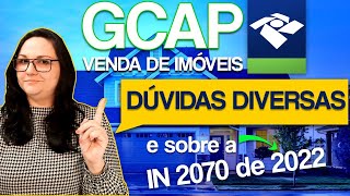 GCAP IMÓVEIS ISENÇÃO DOAÇÃO PERMUTA ATUALIZAÇÃO TERRENOS e a IN 2070 DE 2022 [upl. by Ciardap]