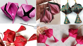 How To Make Blouse Latkan with Clouth  Blouse latkan making at home [upl. by Vale]