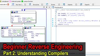 Beginner Reverse Engineering  Part 2 Compiling and Decompiling Ghidra  IDA [upl. by Arelus]