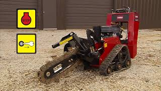 Toro TRX Trencher Operator Instructional [upl. by Ruberta]