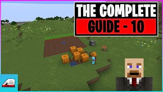 Minecraft How To Farm Pumpkins  Complete Guide Episode 10 [upl. by Dammahum602]