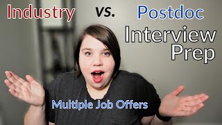 Postdoc vs Industry Interview Preparation Differences that Land Job Offers [upl. by Neoma]