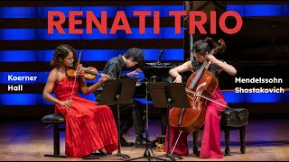 Renati Trio 2024 GGS Chamber Competition Finals at Koerner Hall [upl. by Joyann]